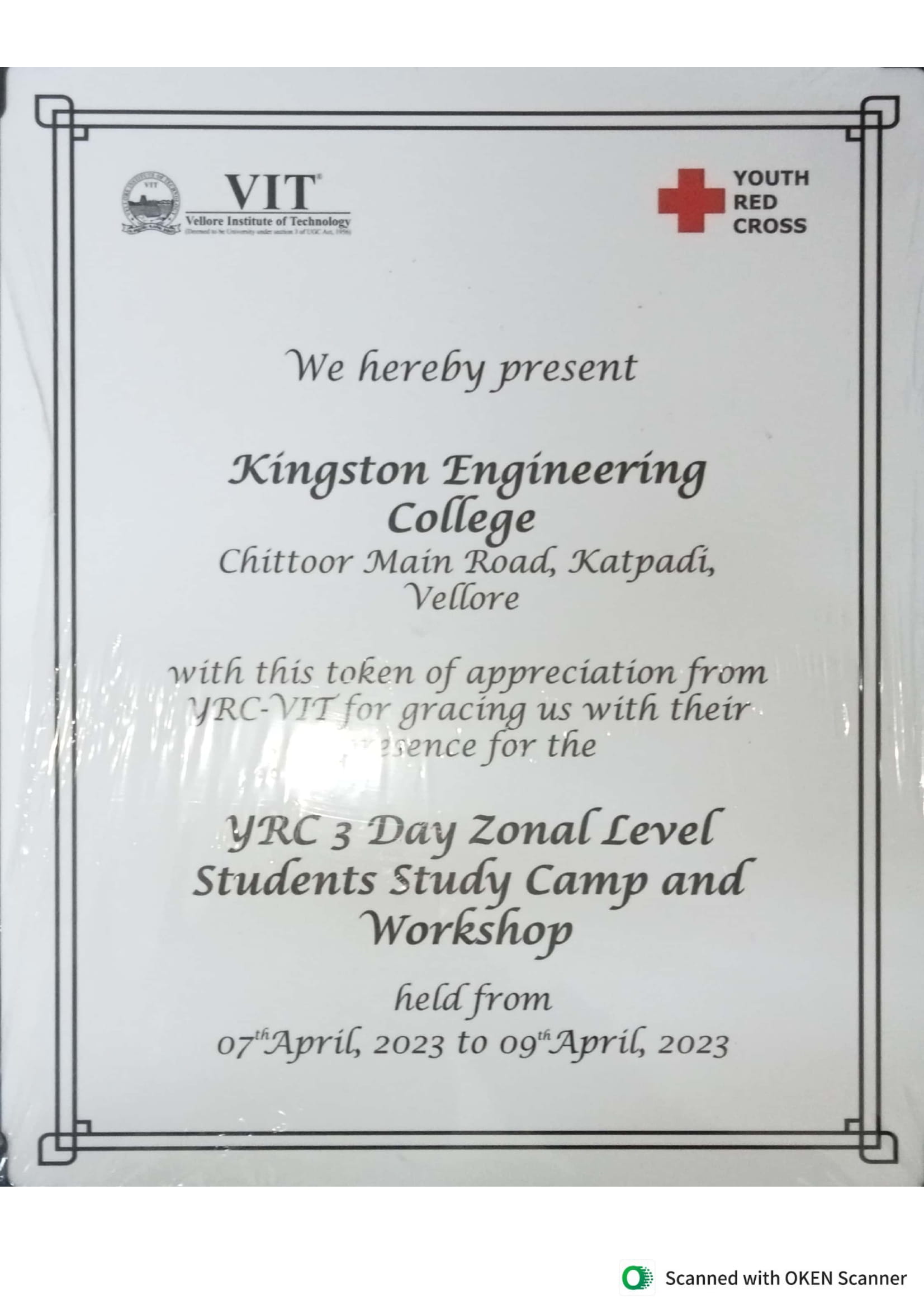YRC Zonal Level 2023